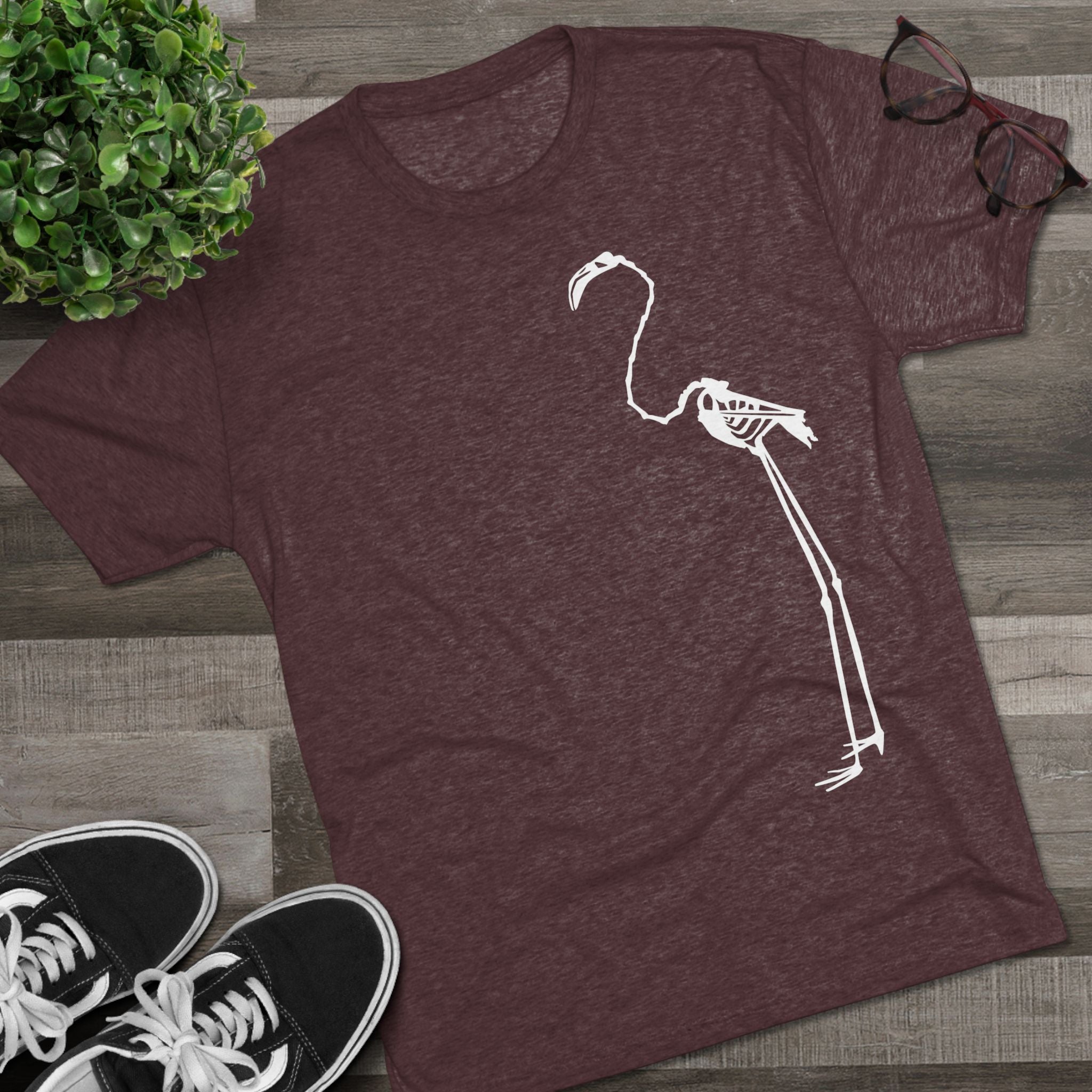 Phoenicopterus ruber — Reflection — Form I